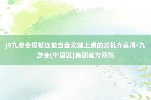 J9九游会根柢连被当盘菜端上桌的契机齐莫得-九游会(中国区)集团官方网站